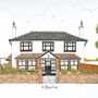 A4 Personalised House Portrait, thumbnail 7 of 12