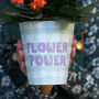 Personalised Gingham Plant Pot, thumbnail 2 of 4