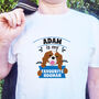 Personalised Dog T Shirt 'Favourite Hooman', thumbnail 2 of 11