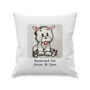 Personalised Childrens Drawing Photo Upload Cushion, thumbnail 5 of 7