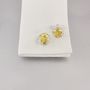 Maple Leaf Cufflinks In Gold And Silver, thumbnail 3 of 4