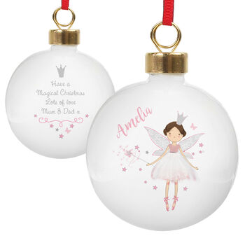 Personalised Fairy Princess Bauble, 2 of 3