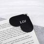 Handmade Date Personalised Leather Corner Bookmark, thumbnail 3 of 9