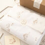 Baby Girls Spot And Bow Blanket, thumbnail 2 of 8