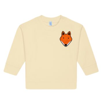 Babies Fox Organic Cotton Sweatshirt, 5 of 8