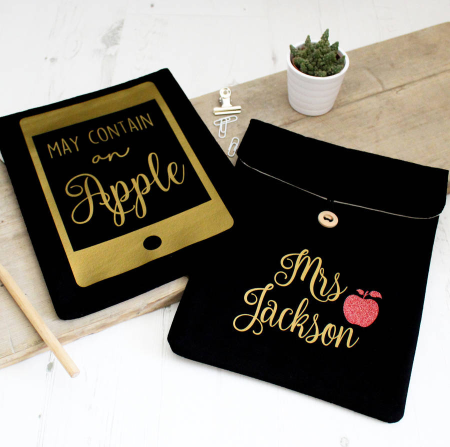 Personalised Teacher iPad Case By Precious Little Plum