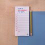 To Do List Pad | Everyday Is A School Day, thumbnail 1 of 6