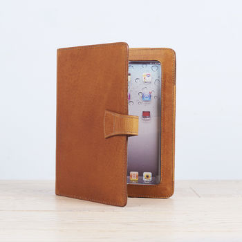 Leather iPad Cover With Stand, 4 of 12