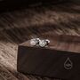 5mm Bezel Cz Crystal Stud Earrings In Sterling Silver, thumbnail 5 of 12