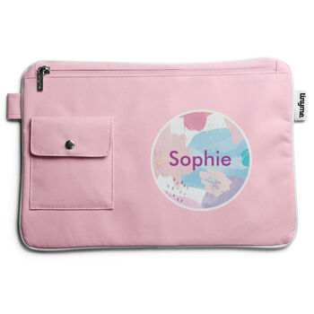 Personalised Painterly Design Kids Pencil Case, 6 of 7
