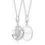 Engraved Sterling Silver Scorpio Zodiac Necklace, thumbnail 1 of 9