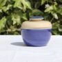 Large Pipa Ceramic Spice Jar / Pot With Lid, thumbnail 1 of 4