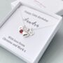 Personalised 50th Birthday Necklace With Heart, thumbnail 1 of 6