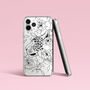 Leopard Floral Phone Case For iPhone, thumbnail 1 of 11