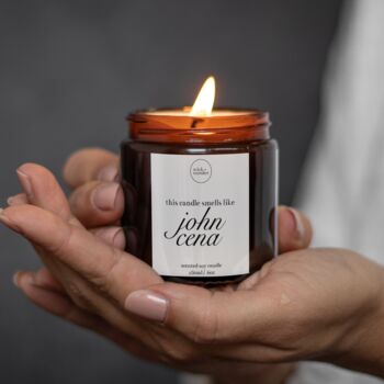 Wrestling Gifts, John Cena Gift Candle, 2 of 12