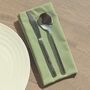Cotton Napkins Sage Green • Set Of Six, thumbnail 1 of 4