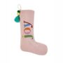 Personalised Multi Coloured Merry Christmas Stocking, thumbnail 2 of 5