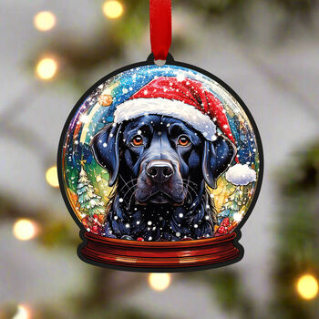 Labrador Dog Tree Decoration, 2 of 8