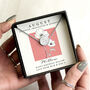 Birth Flower Necklace Gift For Her, thumbnail 8 of 12