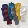 Fair Trade Luxury Soft Fine Knit Merino Mens Gloves, thumbnail 1 of 12