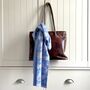 Women's Floral Cashmere Scarf Lavender, thumbnail 2 of 3