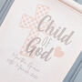 'Child of God' Wall Hanger Baby/ Child/ Baptism, thumbnail 5 of 7
