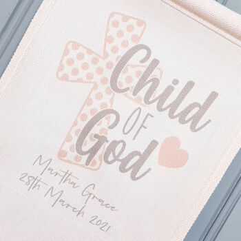 'Child of God' Wall Hanger Baby/ Child/ Baptism, 5 of 7
