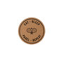 Round Cork Coaster 'Eat Sleep Padel Repeat' | Homeware | Tableware | Padel | Racket Sport, thumbnail 2 of 2