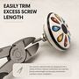 Bohemian Petal Multicoloured Round Shaped Drawer Knob, thumbnail 2 of 10
