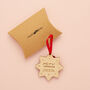 Personalised Star Teacher Christmas Bauble, thumbnail 3 of 4