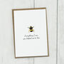 Bee Mother's Day Card, thumbnail 3 of 4