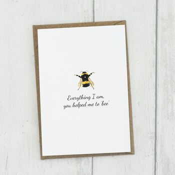 Bee Mother's Day Card, 3 of 4