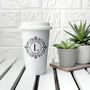 Personalised Monogram Ceramic Eco Cup, thumbnail 4 of 8