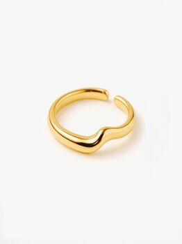Silver Wave Ring, 3 of 5