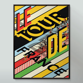 Tour De France Poster Wall Art Print, 2 of 7