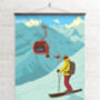 Solden Ski Resort Austria Travel Poster Art Print, thumbnail 2 of 6