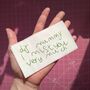 Personalised Child's Handwriting Embroidery Father's Day Gift, thumbnail 2 of 6
