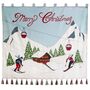 Alpine Merry Christmas Wall Hanging In Pure Wool, thumbnail 2 of 3