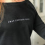 'May Contain Gin' Ladies Favourite Jumper, thumbnail 2 of 5