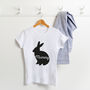 Personalised Bunny Rabbit Family Pyjamas, thumbnail 3 of 5