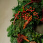 Fresh Christmas Wreath Classic Reds, thumbnail 2 of 3