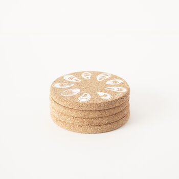 Cork Placemats And Coasters | Oyster, 3 of 6