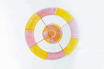 Chunky Pink String Lamp, 2 of 4