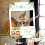 Jungle Animals Kids Birthday Selfie Frame And Sign, thumbnail 3 of 6