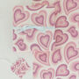 Premium Quality Valentine's Hearts Gift Wrapping Paper, thumbnail 1 of 4