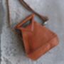 Womens Leather Handbag Crossbody Bag, thumbnail 3 of 12