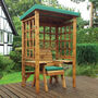 Wentworth One Seater Arbour Includes Cushions UK Made, thumbnail 1 of 8