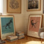 Dinosaurs Set Of Four Art Prints, thumbnail 2 of 6