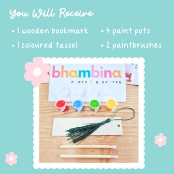 Paint Your Own Bookmark Kit, 2 of 4