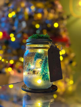 Christmas Mason Jar Lights, 6 of 11